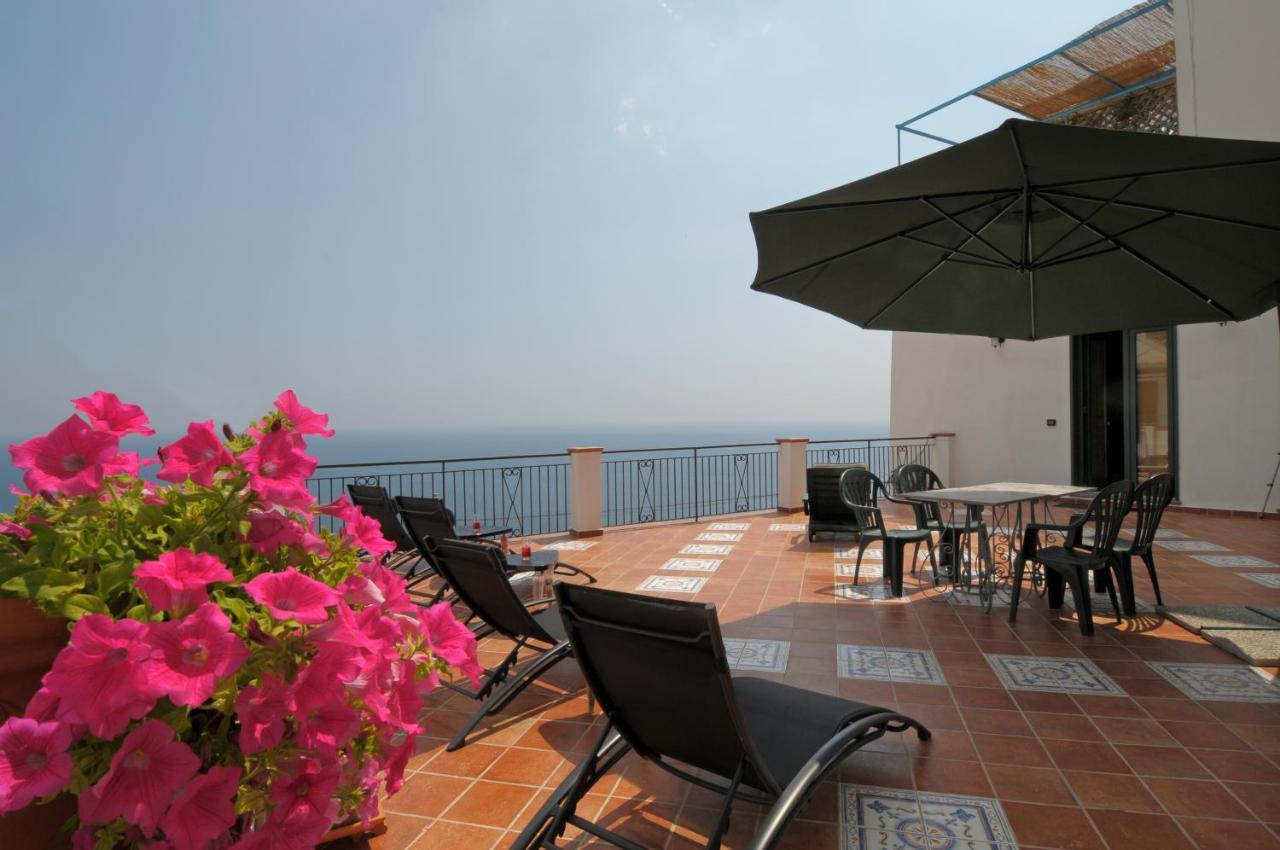 Вилла Terrazza Di Rosa - Sea View Праяно Экстерьер фото